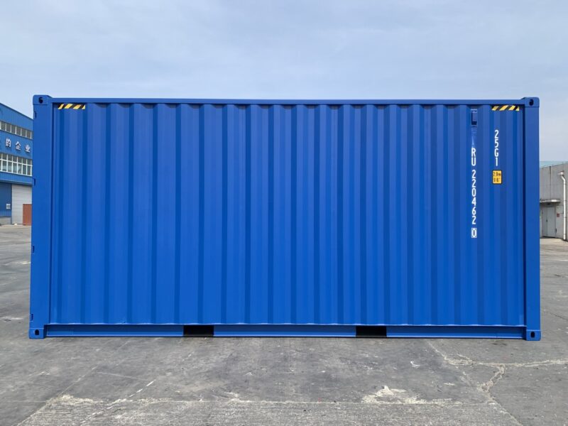 Conteneur 20 pieds High Cube RAL 5010 (bleu gentiane) –