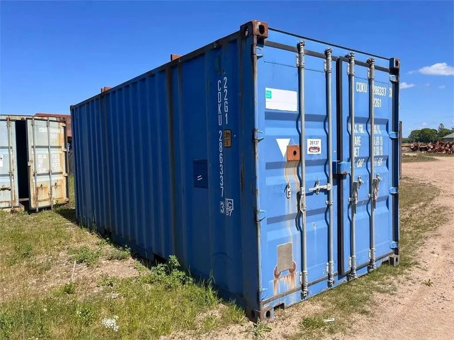 Conteneur maritime 20 pieds d’occasion pour le stockage