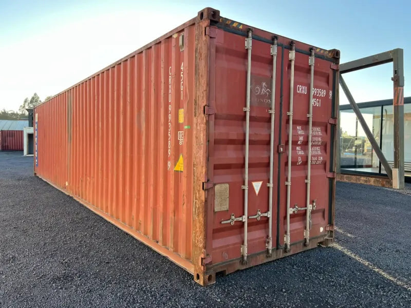 Conteneur maritime High Cube 40 pieds d’occasion – capacité maximale