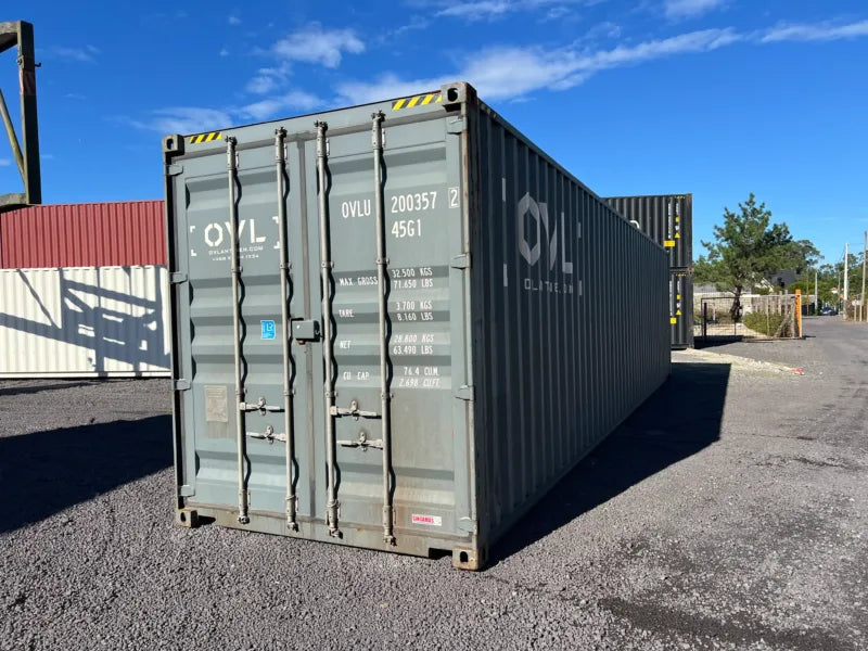Conteneur maritime d’occasion High Cube 40 pieds pour le stockage Ottimale