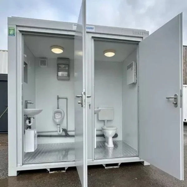 Module sanitaire double Cabine 3,6 m² – accès indépendants