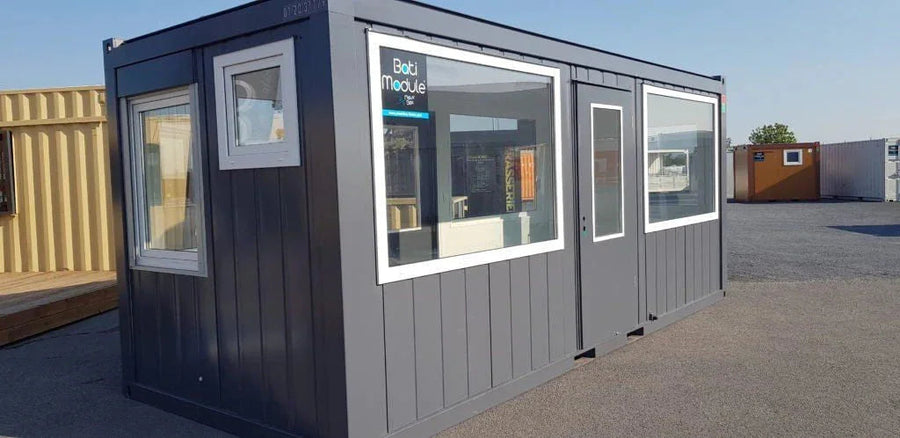 Bureau modulaire 14 m² 20 pieds Certifiée premium