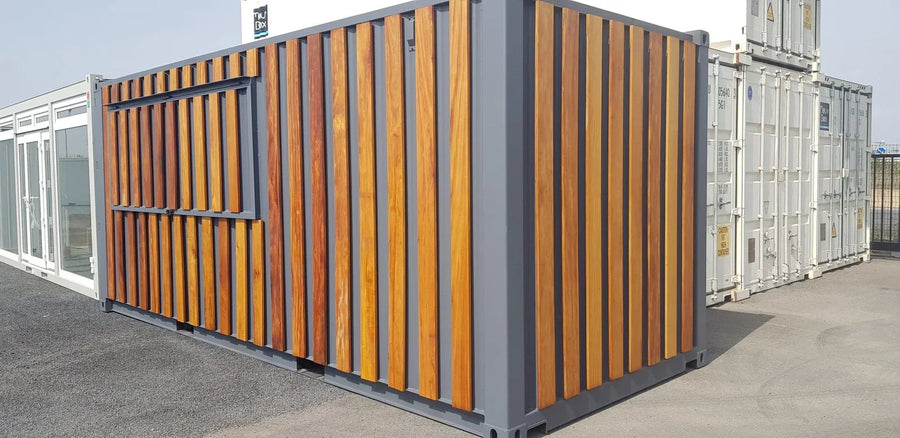 Unité commerciale modulaire 20 pieds pour street food et événements