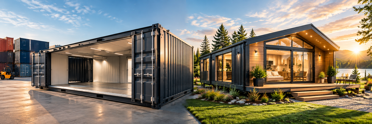 CONTENEURS ET MAISONS MOBILES