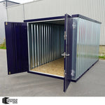 Box Conteneur modulaire démontable Bicolore 2x2m avec plancher surélevé – photo 3