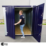 Box Conteneur modulaire démontable Bicolore 2x2m avec plancher surélevé – photo 4