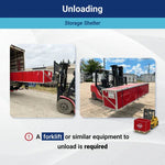Hangar en arc renforcé pour le stockage 20’x42’x12′ – photo 13