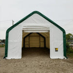 Hangar de stockage renforcé avec double Traliccio 20’x33’x16′ – photo 3