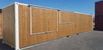 Kiosque-bar modulaire 27 m² avec revêtement en bois 40 pieds – photo 2
