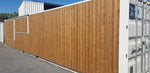 Kiosque-bar modulaire 27 m² avec revêtement en bois 40 pieds – photo 3