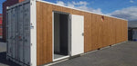 Kiosque-bar modulaire 27 m² avec revêtement en bois 40 pieds – photo 4