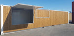 Kiosque-bar modulaire 27 m² avec revêtement en bois 40 pieds – photo 6