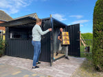 Kiosque-bar modulaire 8 m² avec comptoir rabattable – photo 3
