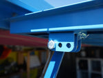Kiosque-bar modulaire pliable 7.84 m² bleu gentiane – photo 4