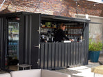 Kiosque-bar modulaire pliable noir Intenso – photo 4