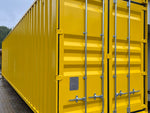 Conteneur 40 pieds High Cube (HC) neuf – jaune RAL 1021 (premier voyage) – photo 3