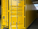 Conteneur 40 pieds High Cube (HC) neuf – jaune RAL 1021 (premier voyage) – photo 2
