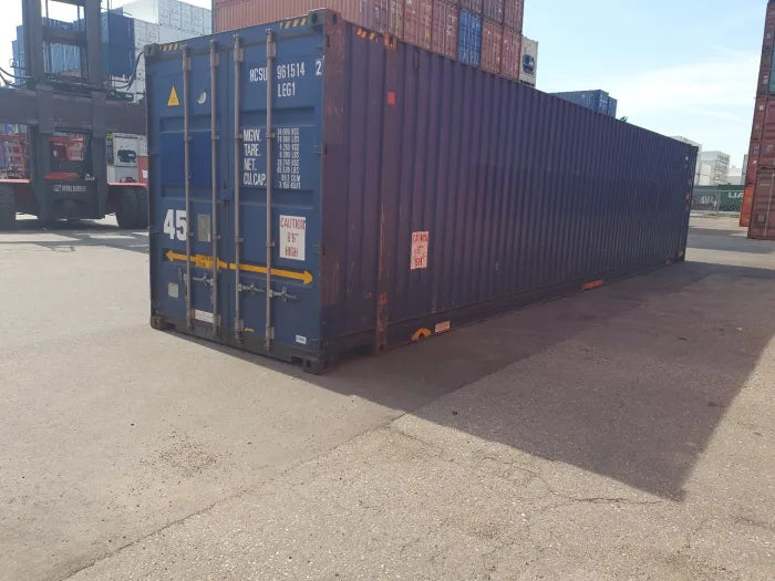 Conteneur 45 pieds High Cube Pallet Wide (2,50m Larghezza) – d’occasion