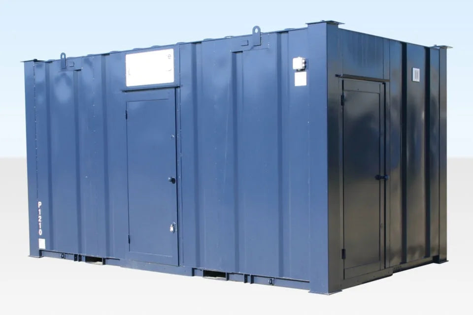 Conteneur salle de bain et services 11.32 m² en acier renforcé