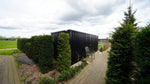 Conteneur de stockage modulaire 6x2m avec double accès latéral noir Intenso – photo 2