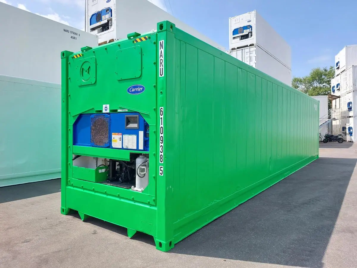 Used 40ft High Cube refrigerated container (2011) – Carrier motor (valid CSC)