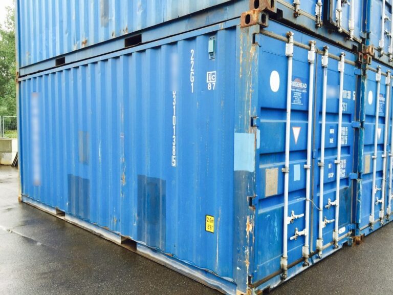 Used 20ft shipping container – Cargo Worthy (WWT) – Economico