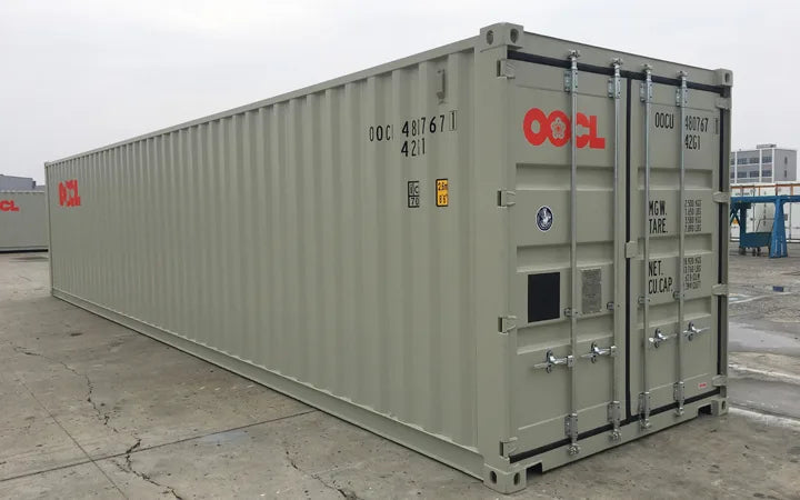 Conteneur maritime Dry High Cube 45 pieds – capacité maximale et durabilité
