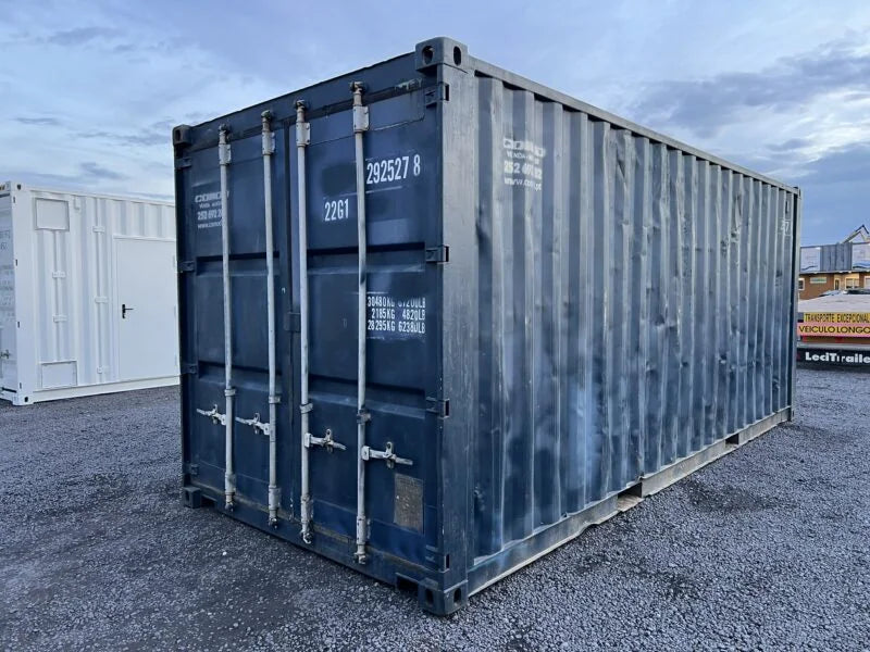 Conteneur maritime d’occasion 20 pieds prêt à l’emploi pour le stockage sécurisé