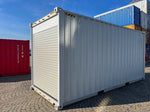 Conteneur de stockage 20 pieds High Cube avec rideau industriel enroulable – photo 2