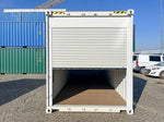 Conteneur de stockage 20 pieds High Cube avec rideau industriel enroulable – photo 7