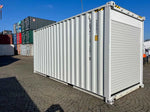 Conteneur de stockage 20 pieds High Cube avec rideau industriel enroulable – photo 1