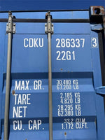 Conteneur maritime 20 pieds d’occasion pour le stockage – photo 4