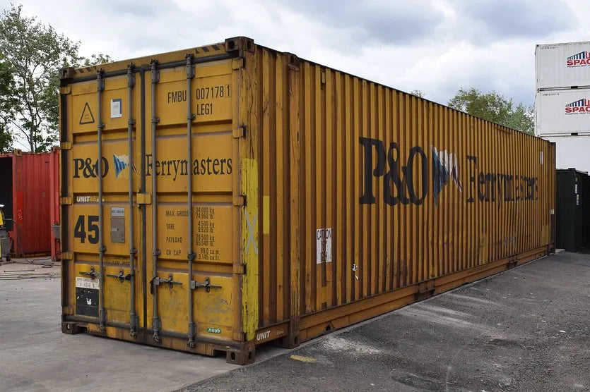 Conteneur maritime High Cube 45 pieds reconditionné pour le stockage et le transport