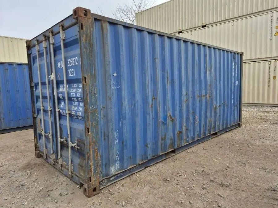 Conteneur maritime d’occasion 20 pieds pour le stockage sécurisé