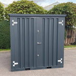 Module de stockage démontable 2x2m avec plancher surélevé anthracite – photo 3