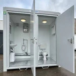 Module sanitaire double Cabine 3,6 m² – accès indépendants – photo 1