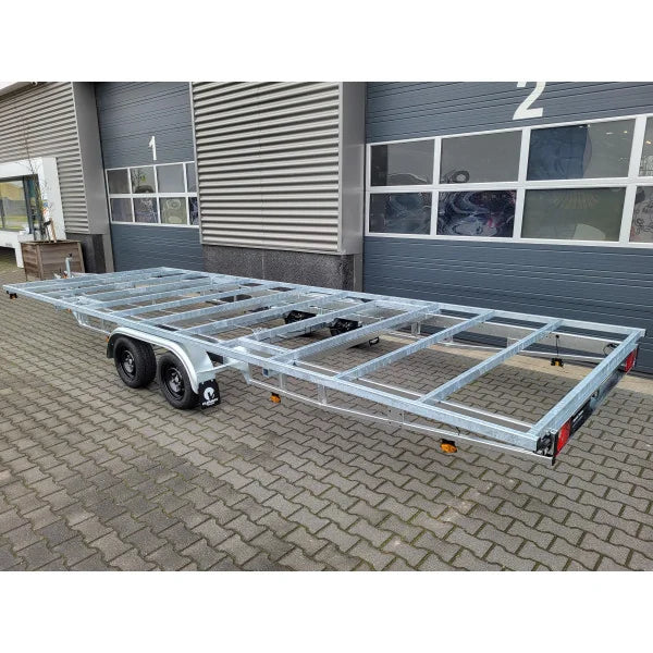 Plateau Remorque modulaire pour Tiny House avec Telaio amovible 7,20m x 2,44m