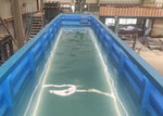 Piscina Conteneur 11 Metri All Season – vitrée et chauffée avec espace détente – photo 1