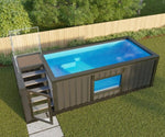 Piscina Conteneur 20 pieds – PRO-CON POOL Basic (neuve et prête à l’emploi) – photo 5