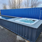 Piscina Conteneur 40′ avec spa hydromassant intégré – premium – photo 1