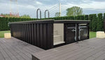 Piscine modulaire 20 pieds avec solarium et système technique intégré – photo 2