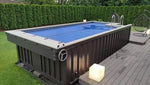 Piscine modulaire 20 pieds avec solarium et système technique intégré – photo 1
