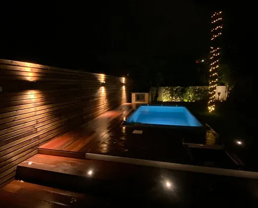 Piscine préfabriquée en Conteneur – longueur 5m, surface de nage 10 m²
