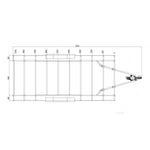 Remorque pour tiny house 5,40m x 2,44m – Timone démontable (3500 kg) – premium – photo 7
