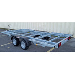 Remorque robuste double Asse pour Tiny House et Strutture Mobili 4x2m – photo 12