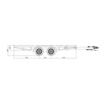 Remorque robuste double Asse pour Tiny House et Strutture Mobili 4x2m – photo 15