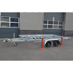 Remorque-plateforme modulaire 4.2m avec Sistema de Distacco Rapido – photo 4