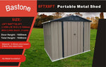 Abri extérieur en métal 6×8 pieds robuste et sécurisé – photo 3