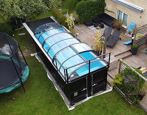 Solution Piscina Conteneur 20 pieds Plug & Play toutes saisons