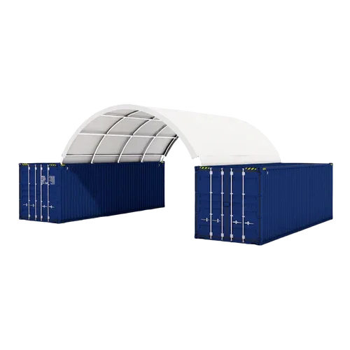 Tunnel de couverture pour Conteneur Marittimi 20×20 pieds robuste